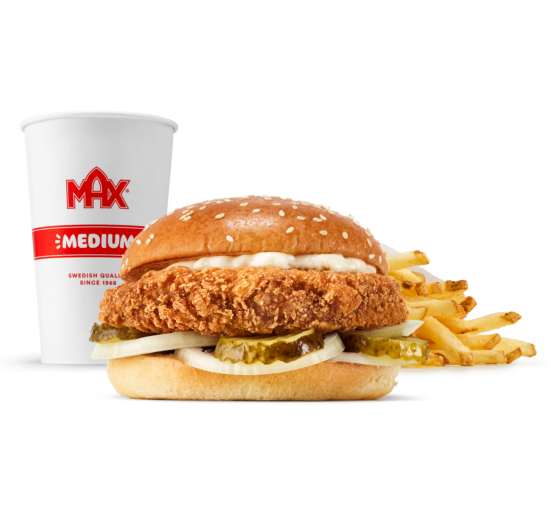 Crispy Supreme Sandwich menu