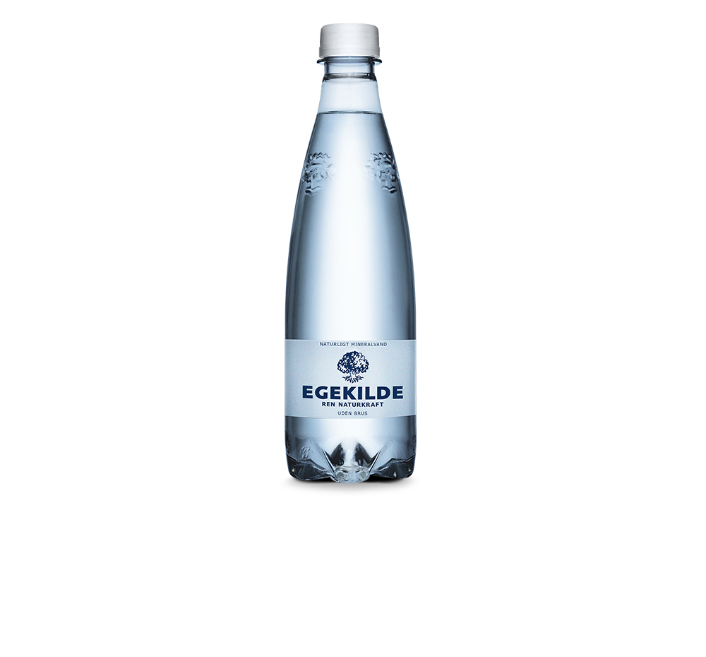 Egekilde med mild brus